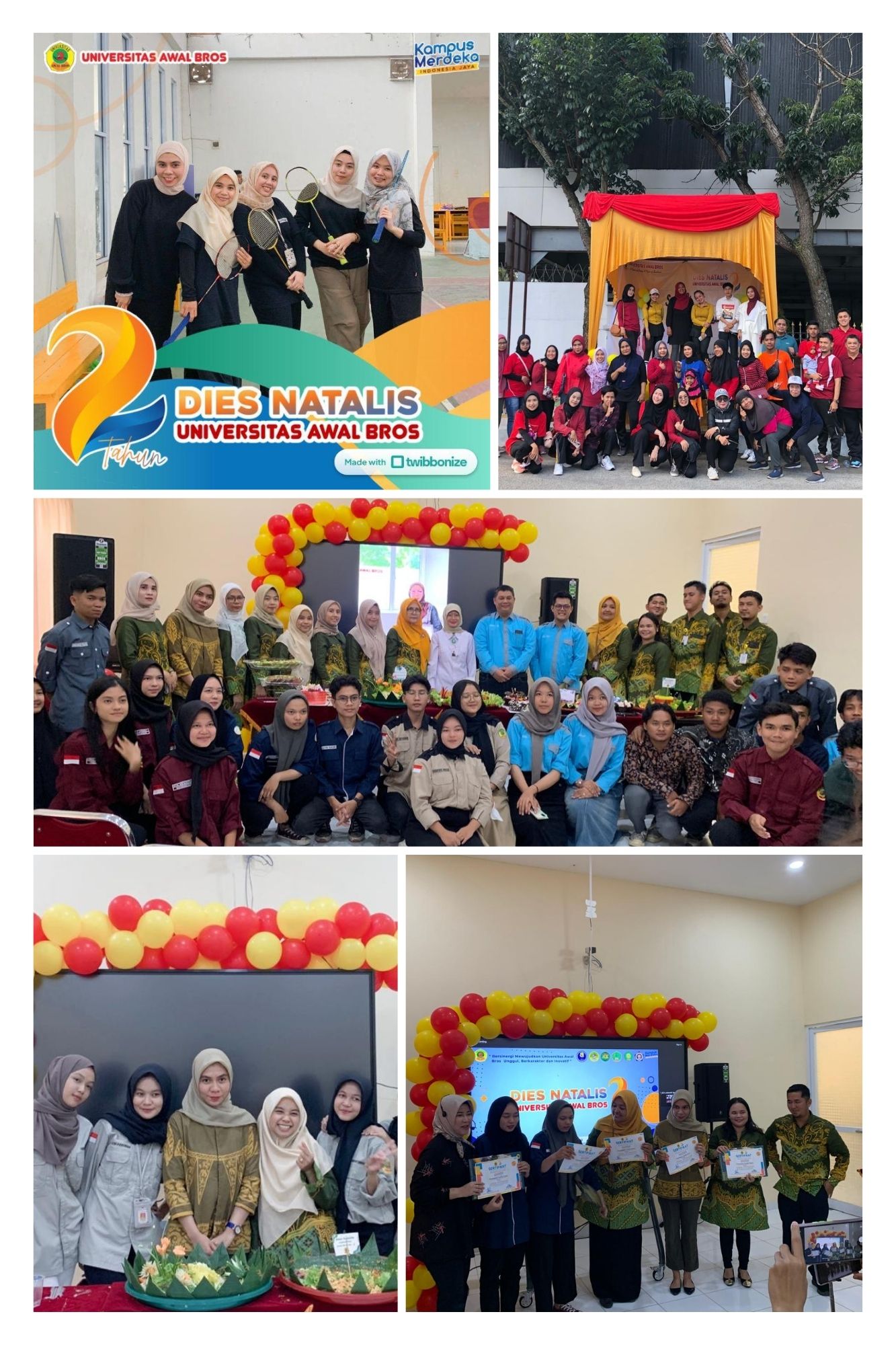 Universitas Awal Bros Merayakan Dies Natalis ke-2 dengan Semangat Sinergi