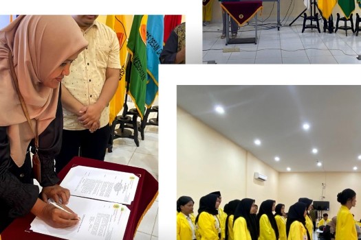 HIMAKU Universitas Awal Bros Resmi Dilantik, Siap Mengemban Amanah Baru